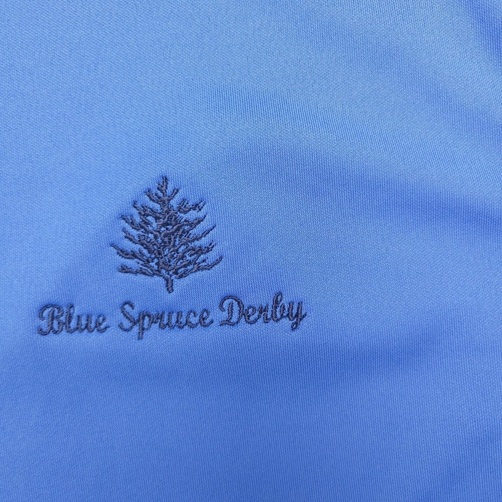 Adidas Pullover Mens‎ Large Blue 1/4 Zip Long Sleeve Golf Blue Spruce Derby - Picture 4 of 14